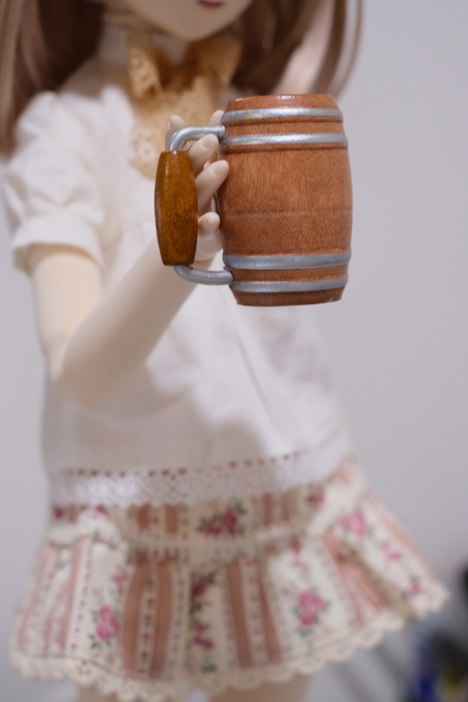 数量限定 樽型カップ 木製