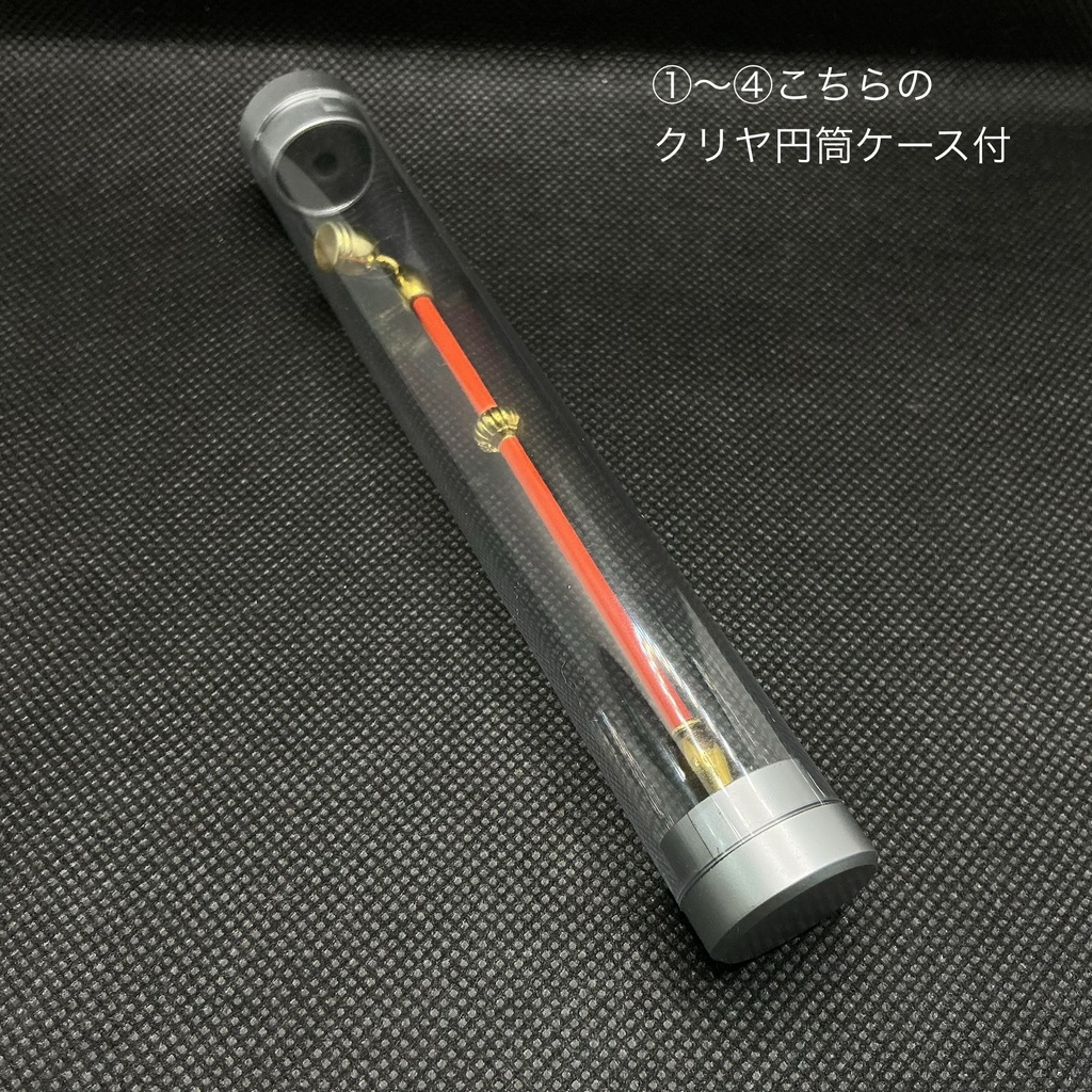 巫女 狐女ドールさん専用?特別煙管 保管鑑賞に嬉しいクリヤケース付!