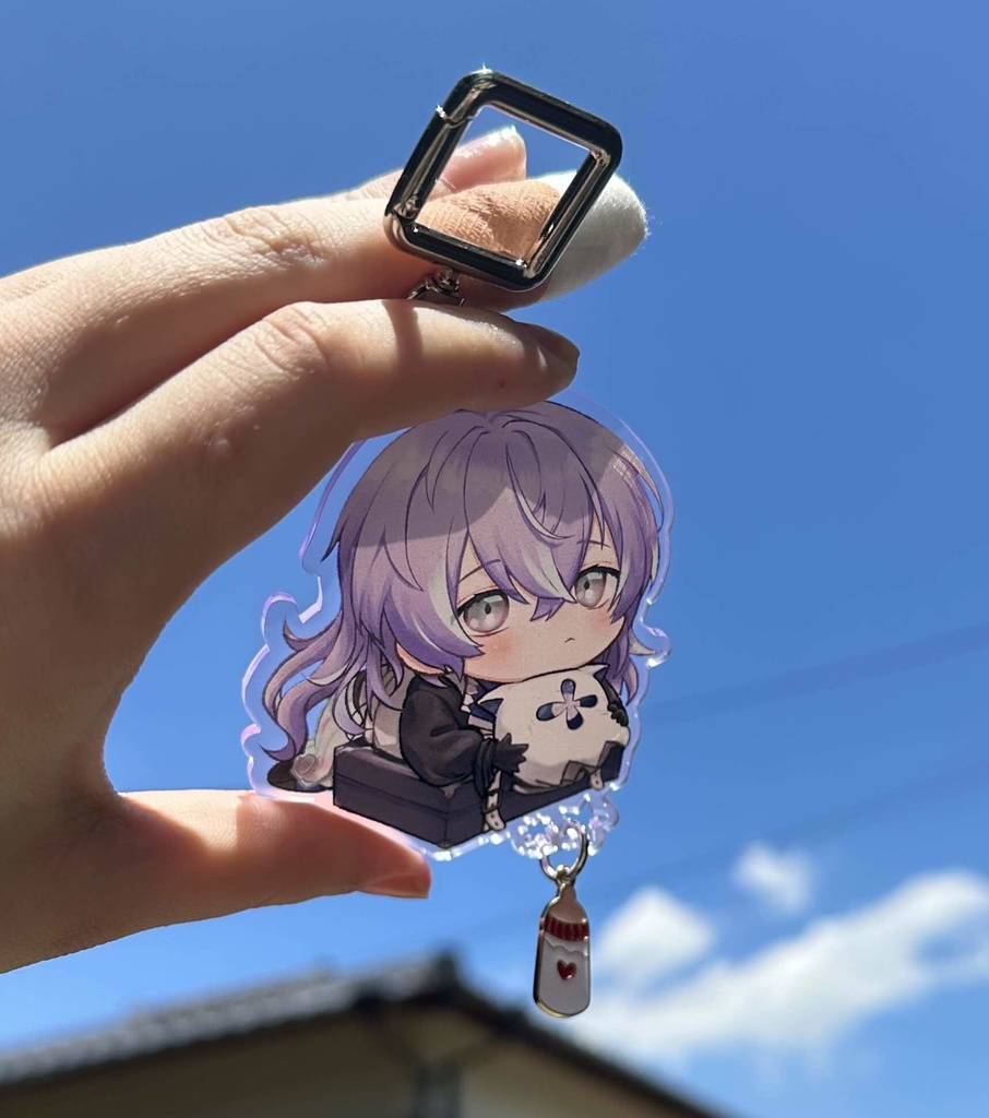 【非公式】ばぶアクリルキーホルダー【にじそうさく09】