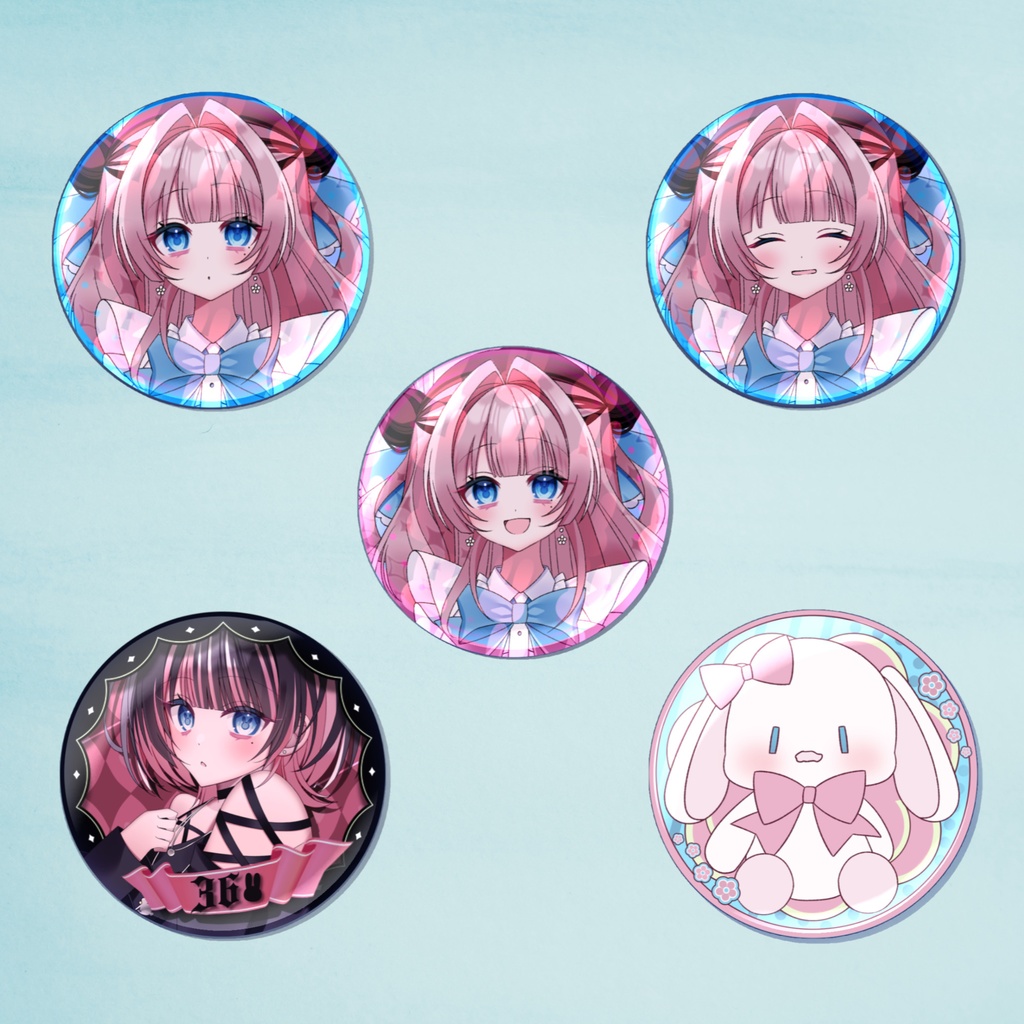 36ランダム缶バッジ(57mmサイズ)