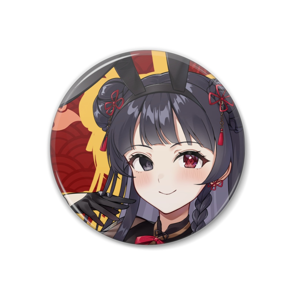 チャイナバニーヱちゃん缶バッジ