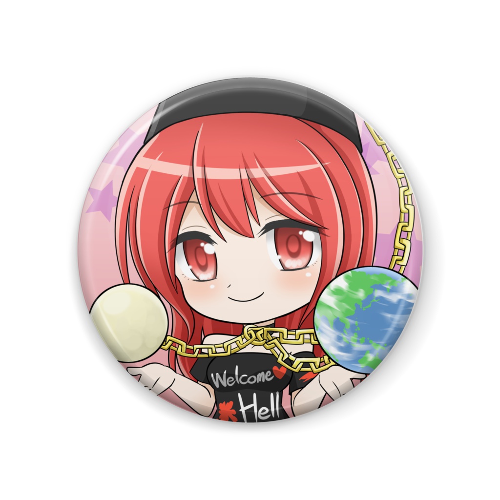 へカーティア缶バッジ