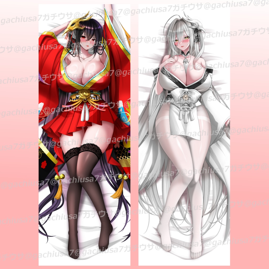 大鳳＆白鳳抱き枕カバー