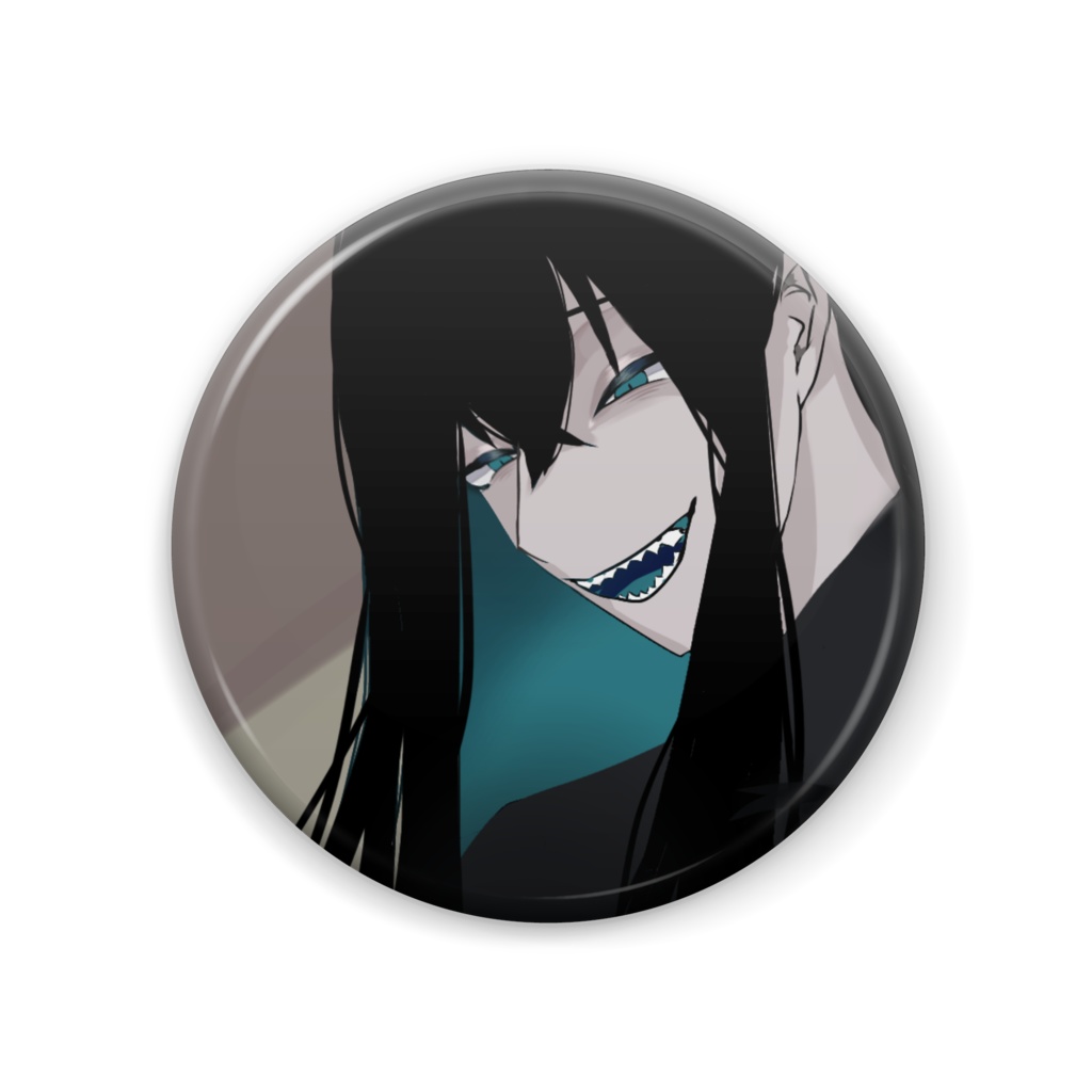 煙崎蓮司シンプル缶バッジ