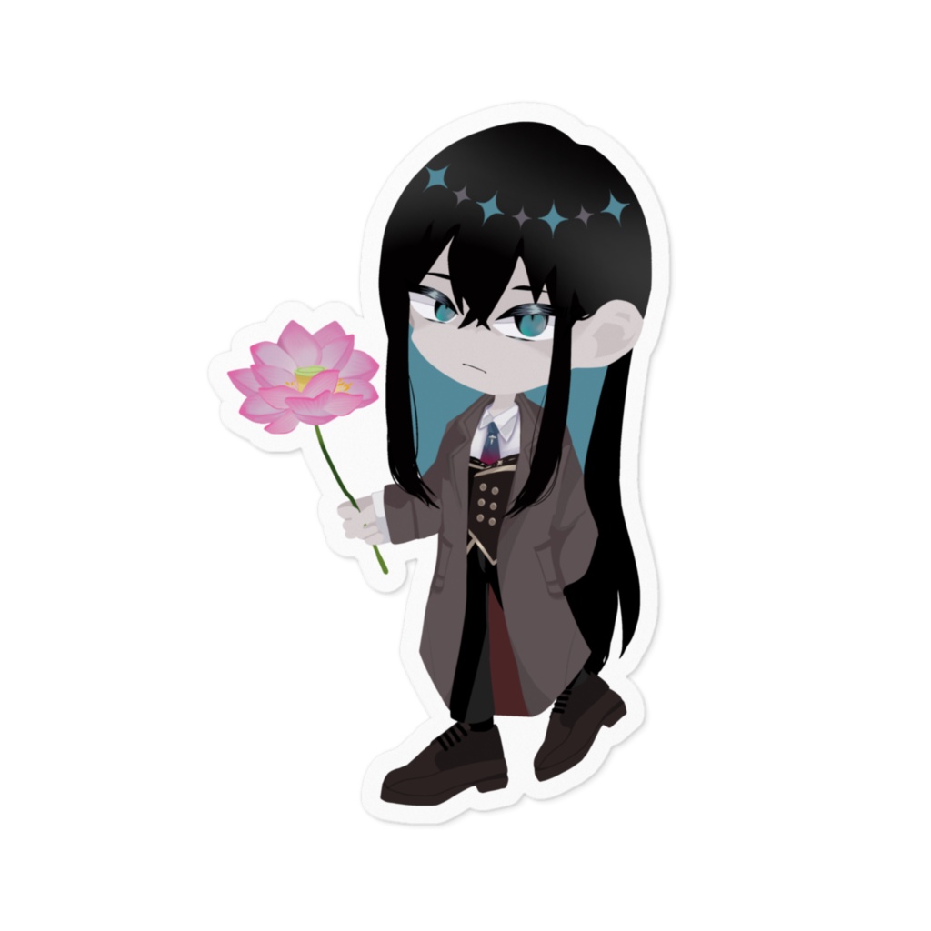 蓮をあなたにも ステッカー