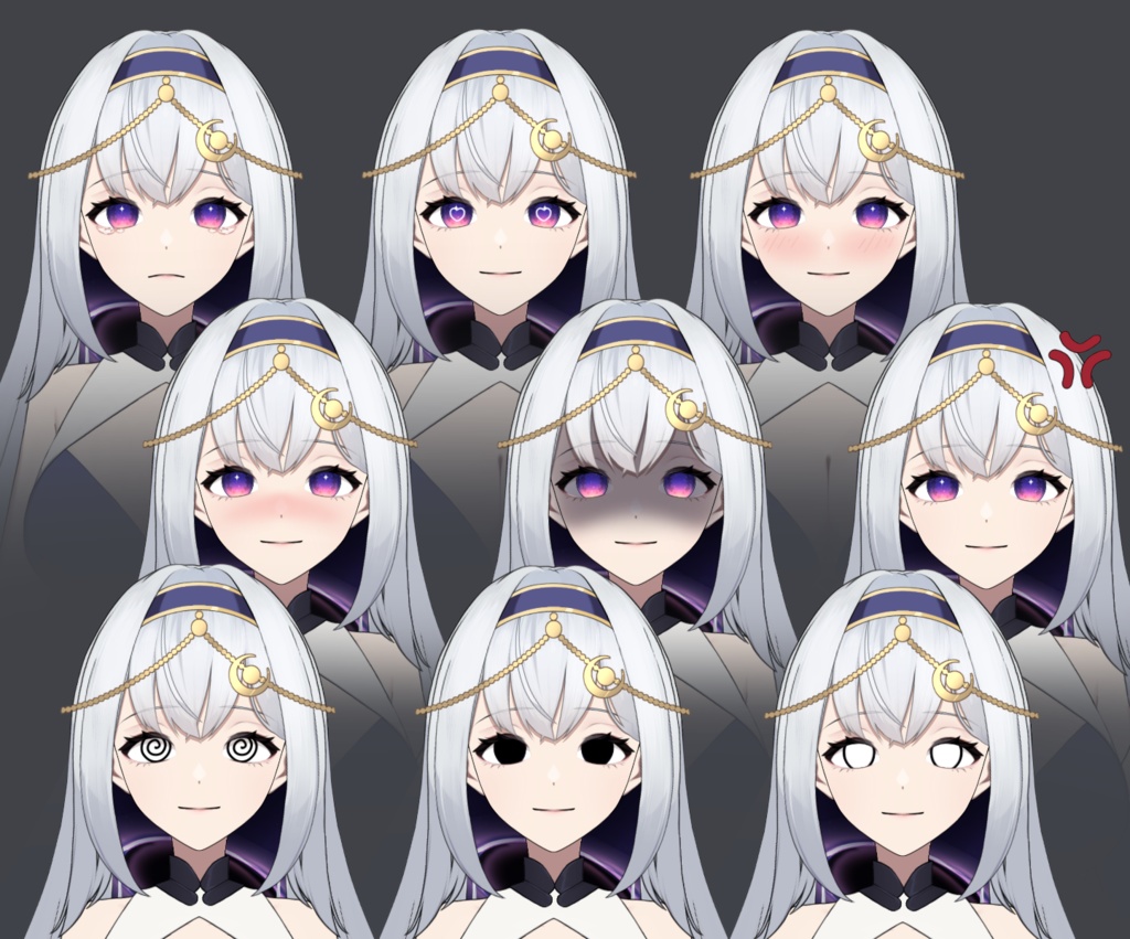 【限定1点】女神【Live2Dモデル/live2d model】