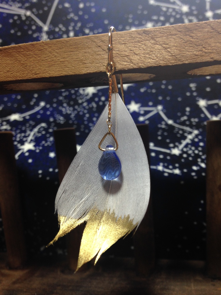 天使ピアス(金) b