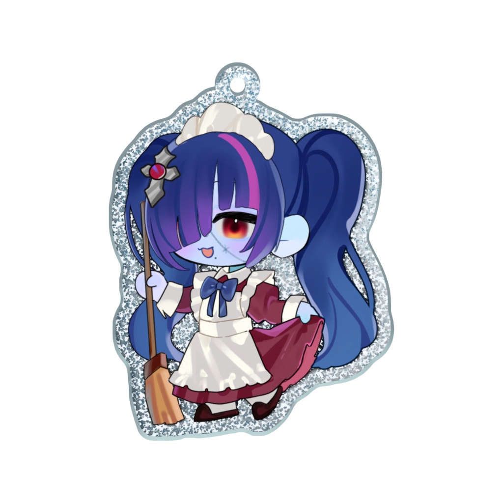 【ラメアクキー】SDメイド