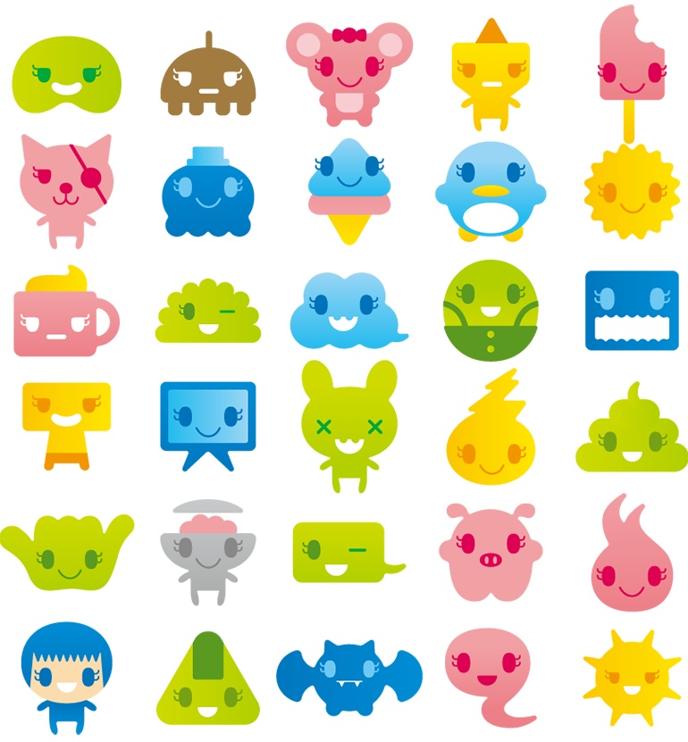 スーパーかわいいグラフィックス素材集