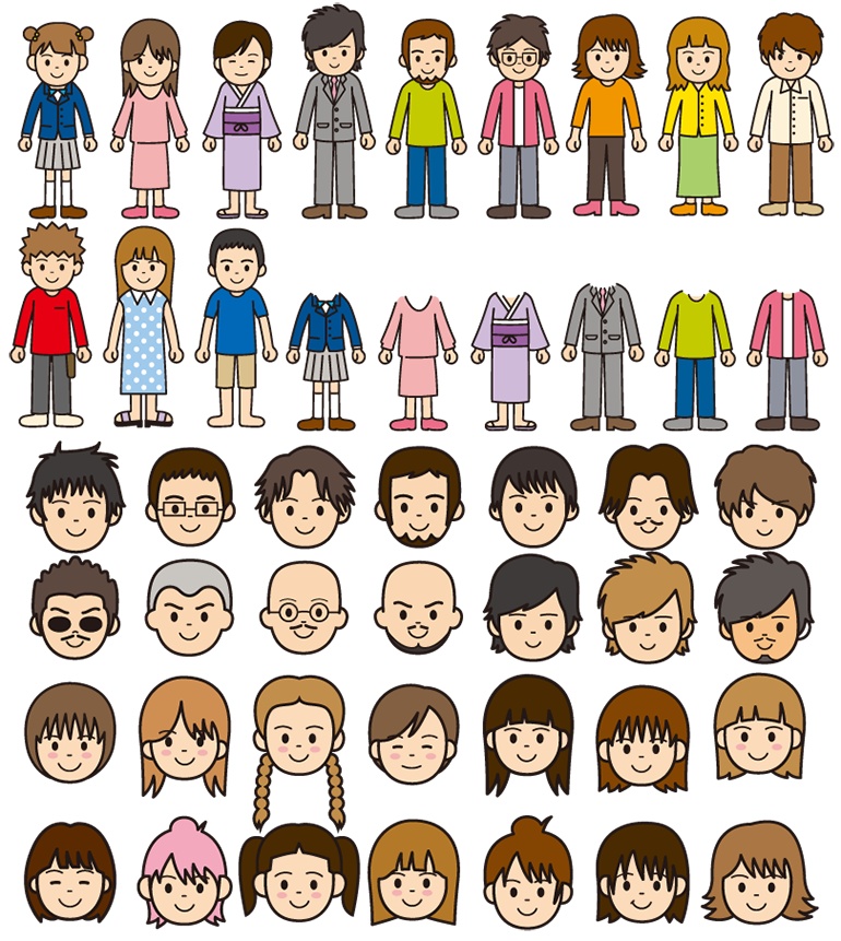 スーパーかわいいグラフィックス素材集