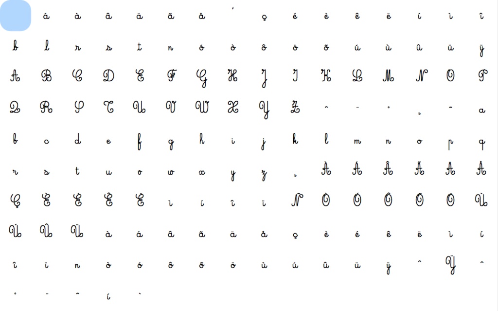 クリスマスフォントPack