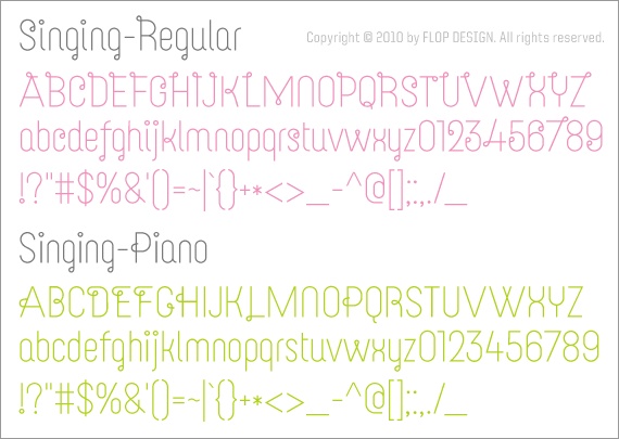 フォントスタイルズ 39フォント収録の欧文フォント集