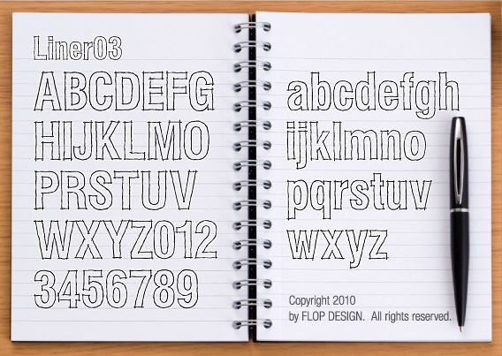 フォントスタイルズ 39フォント収録の欧文フォント集