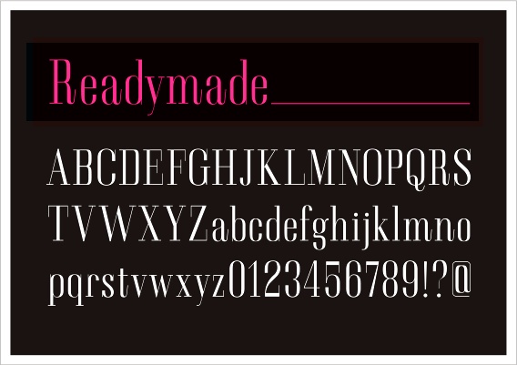 フォントスタイルズ 39フォント収録の欧文フォント集