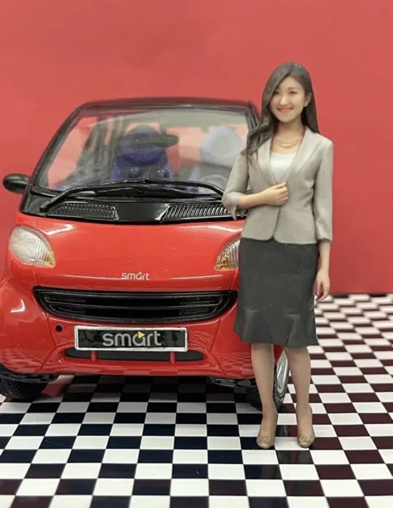 55-4★1/18★リアルフィギュア★3D人物★3Dモデル★フィギュア★3Dフィギュア★1/18★完成品★ミニチュアイメージ★3Dプリンタ