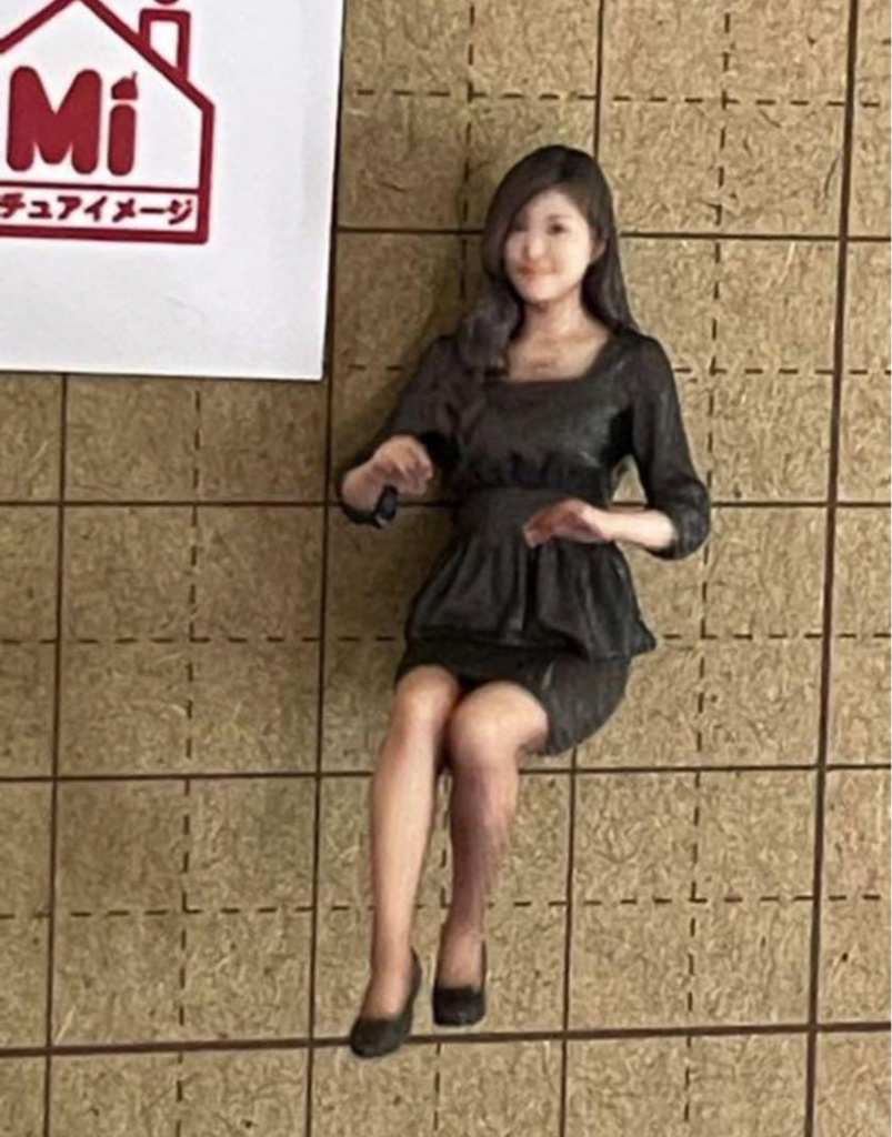 1/43 フィギュア リアルフィギュア 完成品 塗装済完成品 ミニチュアイメージ