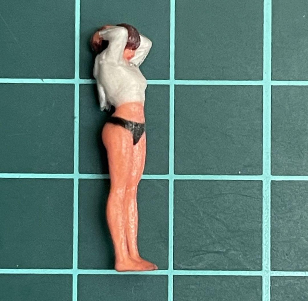 1/64 オーシャンコスモス うさ耳パーカー フィギュア リアルフィギュア 完成品 ミニチュアイメージ ミニカーに ジオラマに