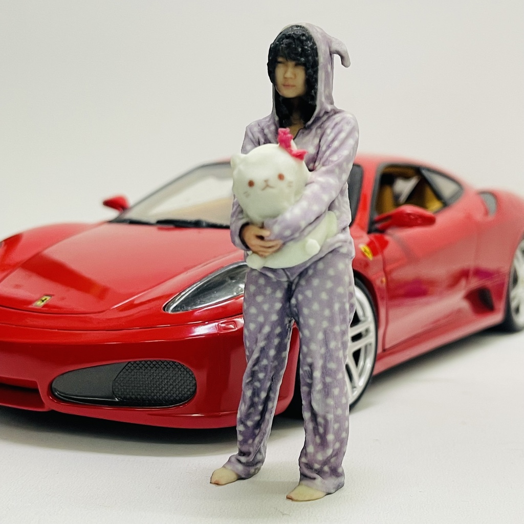 ルームウエア少女