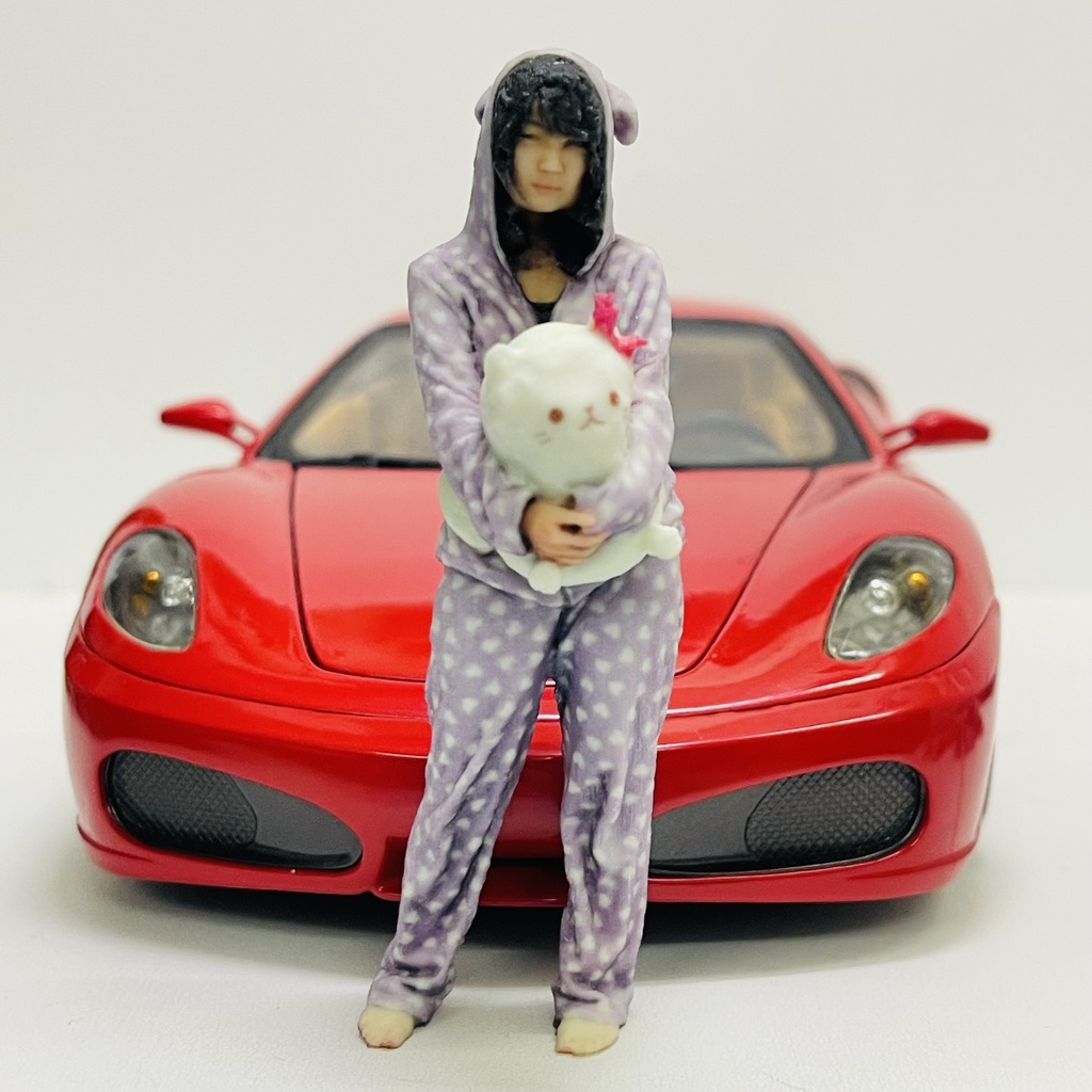 ルームウエア少女