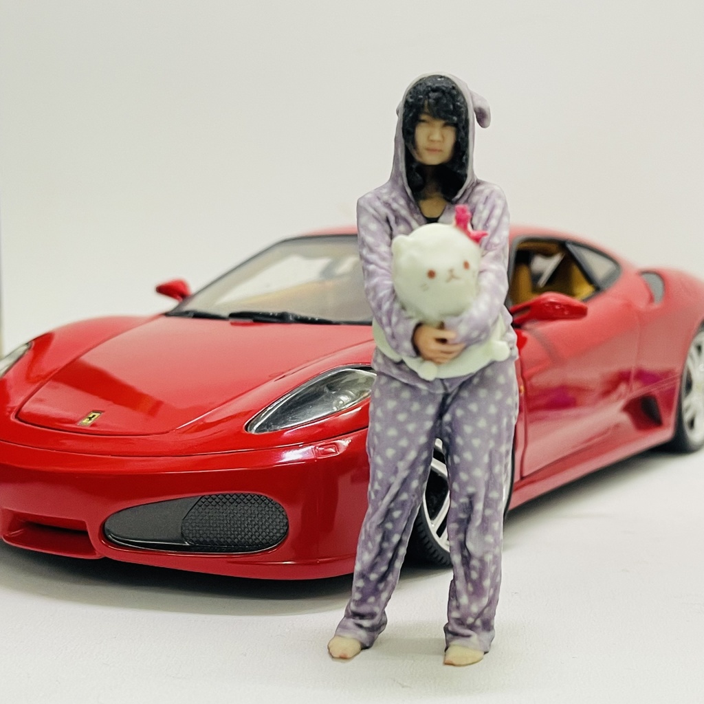 ルームウエア少女