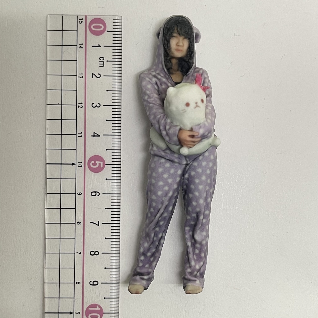 ルームウエア少女