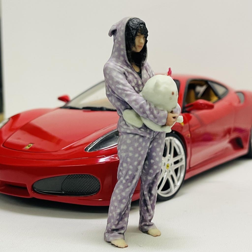 ルームウエア少女