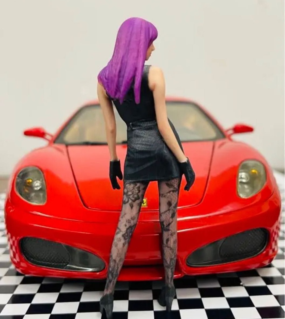 1/18 r-4 フィギュア リアルフィギュア 完成品 塗装済完成品 ミニカーに ジオラマに ミニチュアイメージ フルカラー3Dプリンター 3Dフィギュア 3D人物 人物3D ジオラマに