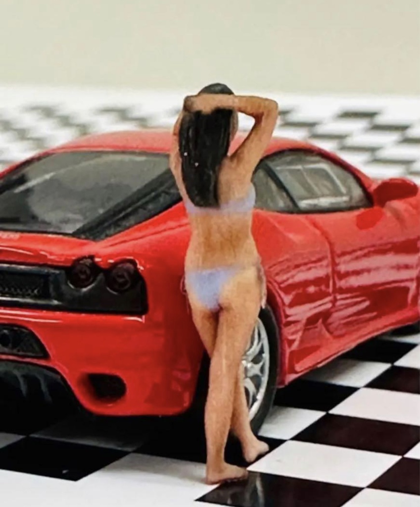 1/64★1174★フィギュア★ヌミック★完成品★ジオラマに★ミニカーに★ミニチュアイメージ 3D人物 人物3D 3Dフィギュア フルカラー3Dプリンター リアルフィギュア 3Dプリンター 塗装済完成品