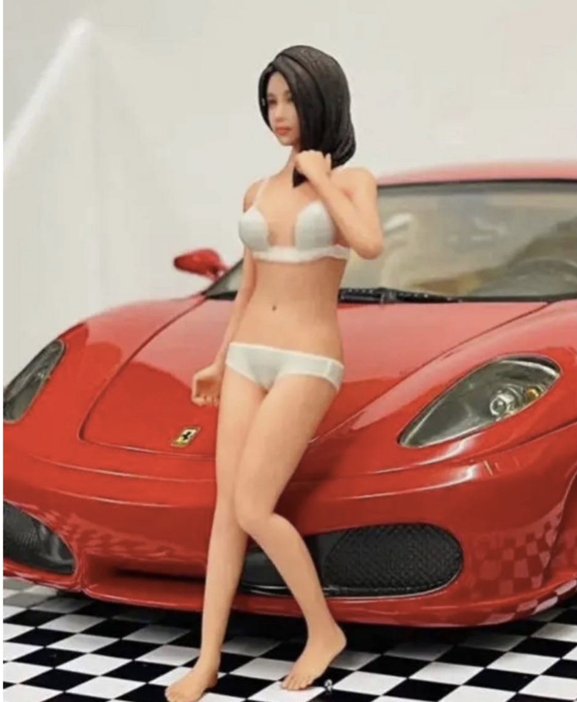 1/18 JK3 女子高生 フィギュア リアルフィギュア 完成品 塗装済完成品 ミニチュアイメージ ジオラマに ミニカーに 3Dフィギュア 人物3D 3D人物 フルカラー3Dプリンター