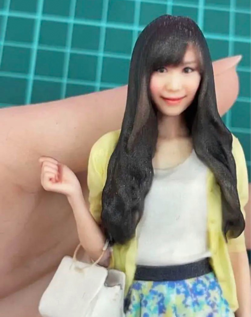 1/12 79-1 フィギュア リアルフィギュア 完成品 ミニチュアイメージ 塗装済完成品 ミニカーに ジオラマに ドールハウスに 3Dフィギュア フルカラー3Dプリンター 3Dプリンター 人物3D 3D人物