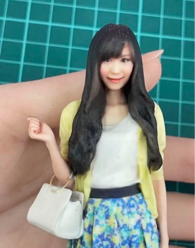 1/12 79-1 フィギュア リアルフィギュア 完成品 ミニチュアイメージ 塗装済完成品 ミニカーに ジオラマに ドールハウスに 3Dフィギュア フルカラー3Dプリンター 3Dプリンター 人物3D 3D人物