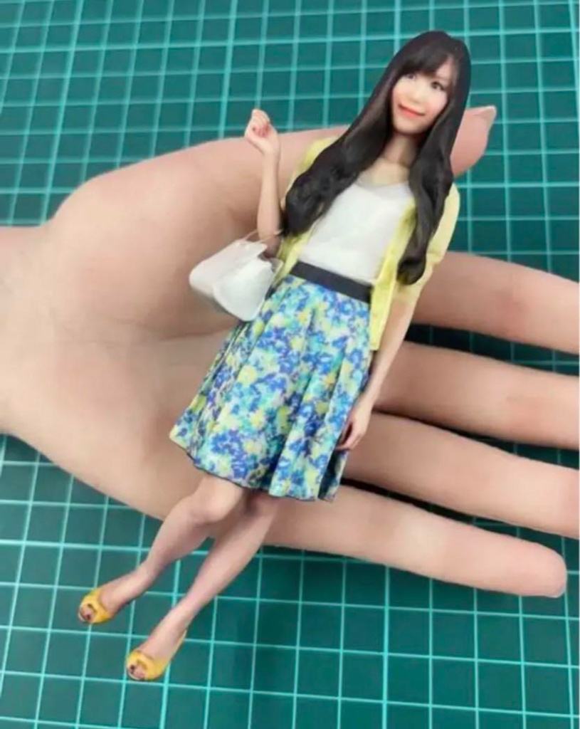 1/12 79-1 フィギュア リアルフィギュア 完成品 ミニチュアイメージ 塗装済完成品 ミニカーに ジオラマに ドールハウスに 3Dフィギュア フルカラー3Dプリンター 3Dプリンター 人物3D 3D人物