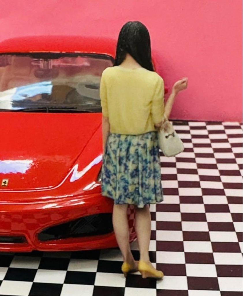 1/24 79-1 フィギュア リアルフィギュア 完成品 塗装済完成品 ミニチュアイメージ ジオラマに ミニカーに 3Dフィギュア 3D人物 人物3D フルカラー3Dプリンター