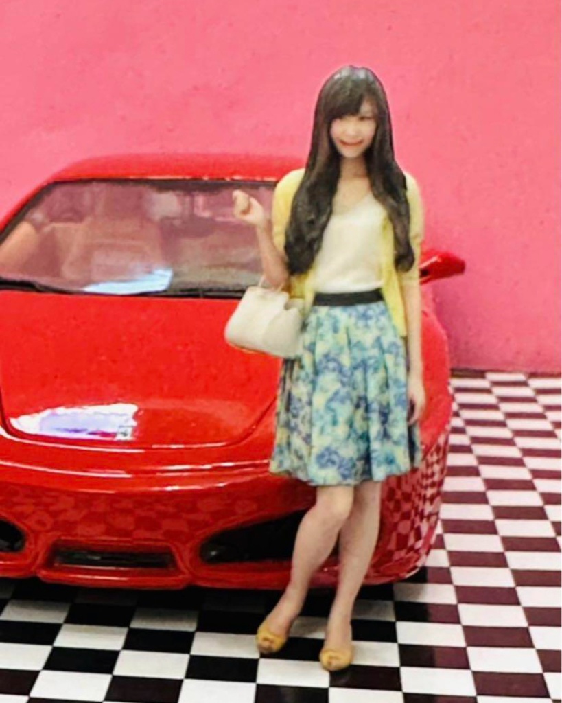 1/24 79-1 フィギュア リアルフィギュア 完成品 塗装済完成品 ミニチュアイメージ ジオラマに ミニカーに 3Dフィギュア 3D人物 人物3D フルカラー3Dプリンター