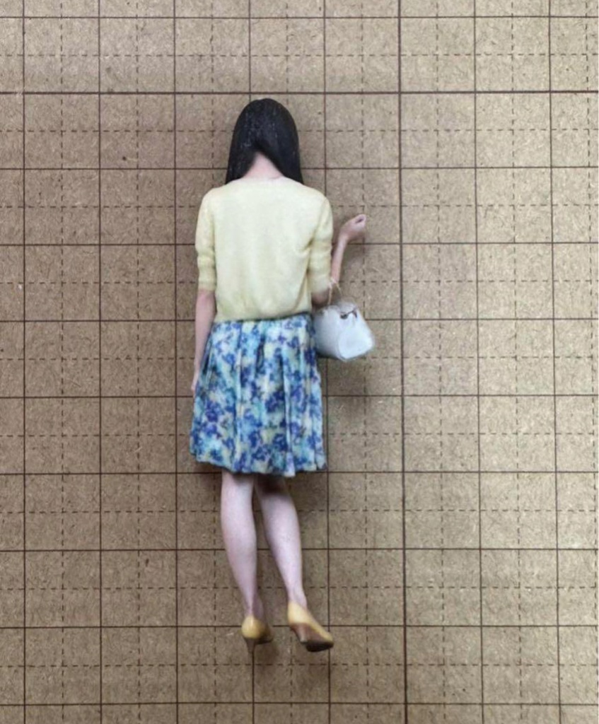 1/24 79-1 フィギュア リアルフィギュア 完成品 塗装済完成品 ミニチュアイメージ ジオラマに ミニカーに 3Dフィギュア 3D人物 人物3D フルカラー3Dプリンター