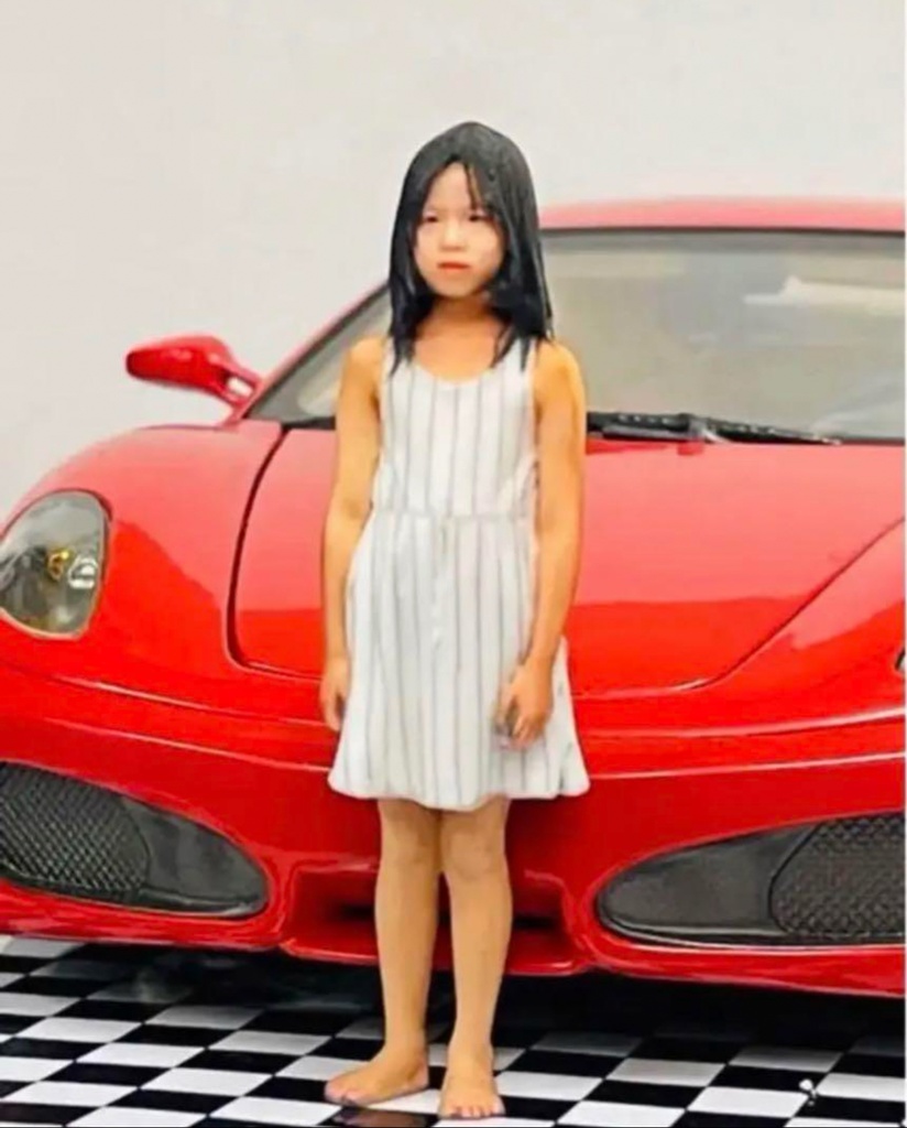 1/18 こどもフィギュア 子供 リアルフィギュア フィギュア 完成品 塗装済完成品 ミニカーに ジオラマに ミニチュアイメージ 3Dフィギュア フルカラー3Dプリンター 3Dプリンター