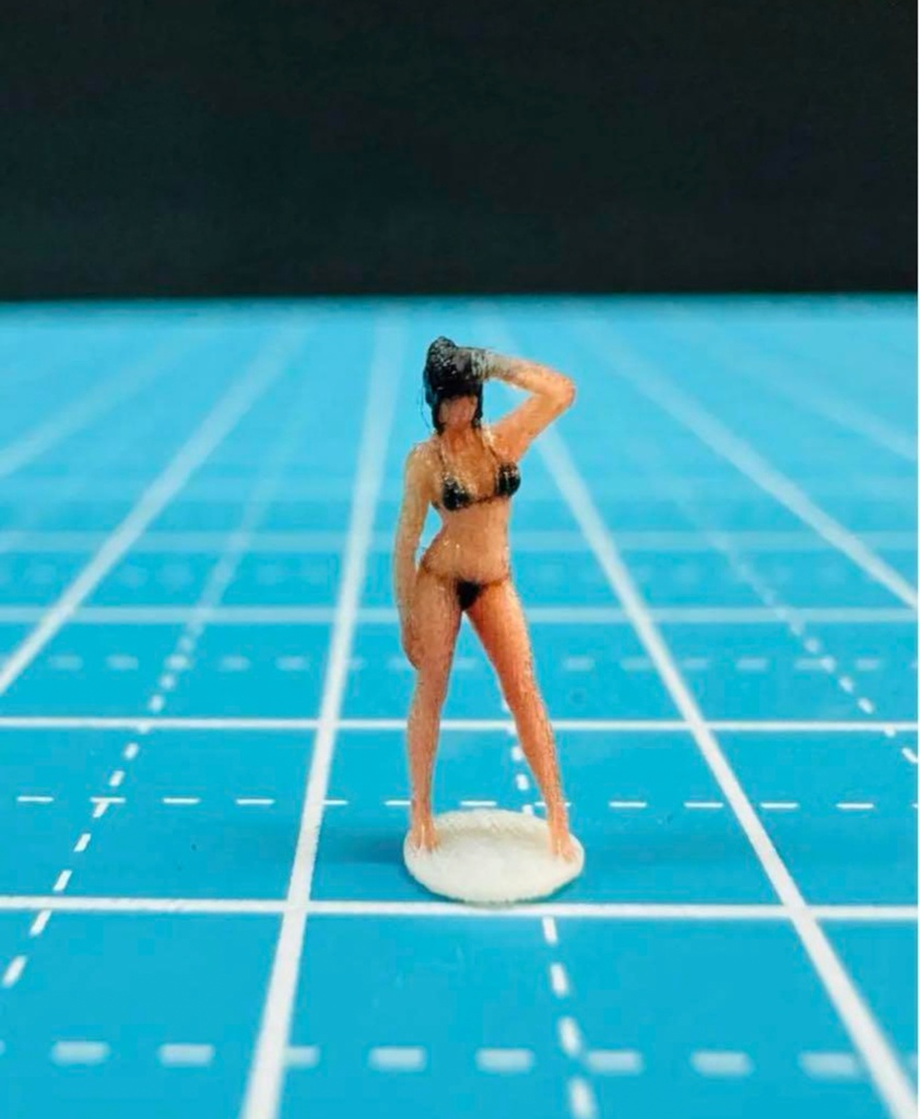 Nゲージ 1/150 JOY8 フィギュア 完成品 リアルフィギュア 塗装済完成品 ミニチュアイメージ 鉄道模型 ジオラマに レイアウトに 3Dフィギュア 人物3D 3D人物 フルカラー3Dプリンター