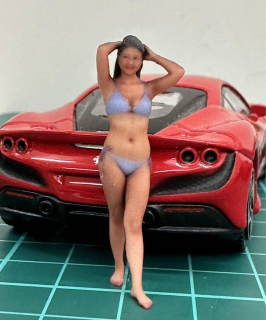 1/43 1174 ヌミック フィギュア リアルフィギュア 完成品 塗装済完成品 ミニチュアイメージ 3Dフィギュア ミニカーに ジオラマに 3Dプリンター フルカラー3Dプリンター 人物3D 3D人物