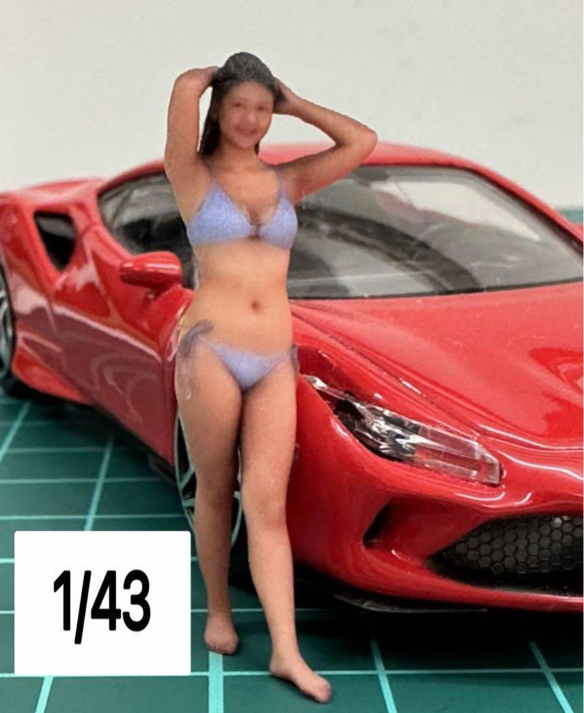 1/43 1174 ヌミック フィギュア リアルフィギュア 完成品 塗装済完成品 ミニチュアイメージ 3Dフィギュア ミニカーに ジオラマに 3Dプリンター フルカラー3Dプリンター 人物3D 3D人物