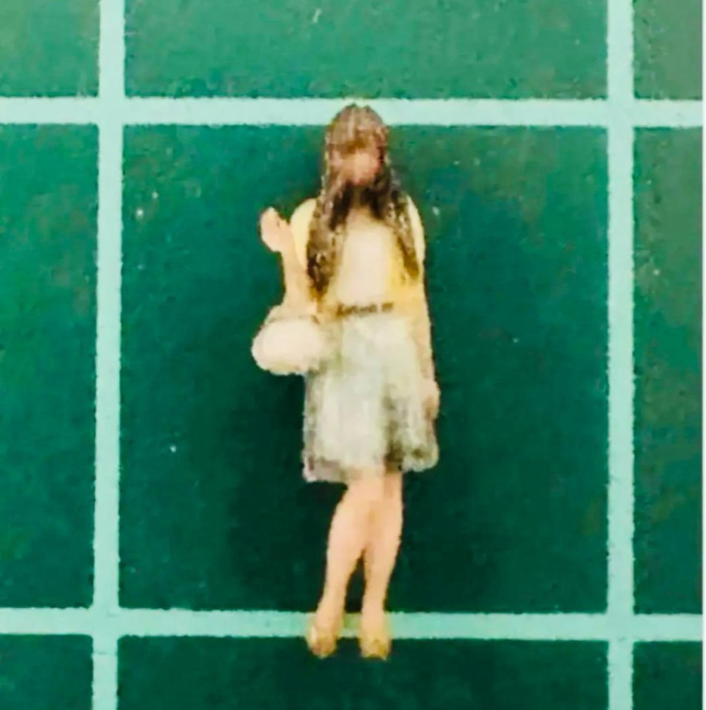 Nゲージ 79-1 フィギュア リアルフィギュア 1/150 完成品 塗装済完成品 ミニチュアイメージ 3Dフィギュア 3D人物 人物3D 3Dプリンター フルカラー3Dプリンター 鉄道模型 ジオラマに