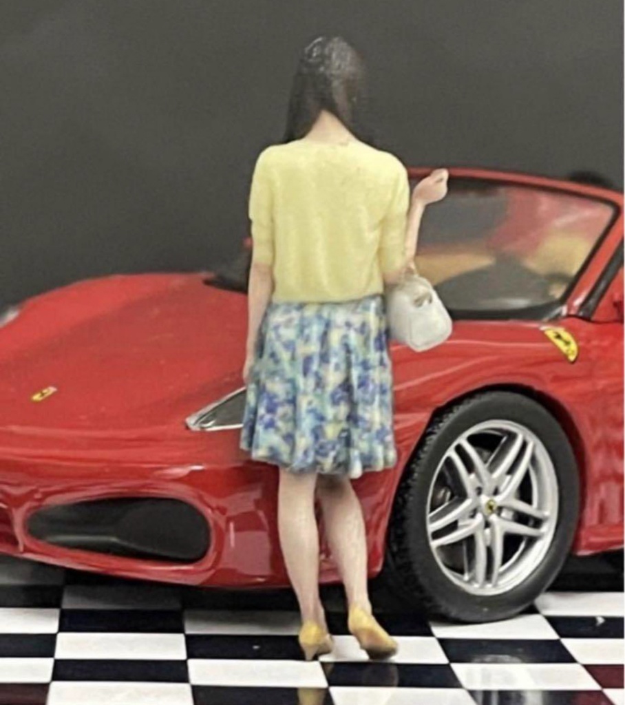 1/43 79-1 フィギュア リアルフィギュア 完成品 塗装済完成品 ミニカーに ミニチュア ミニチュアイメージ 3Dフィギュア 3D人物 人物3D フルカラー3Dプリンター