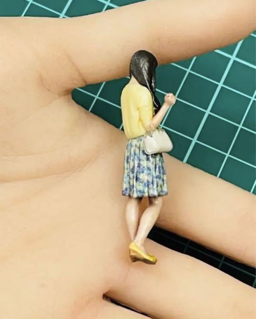 1/32 79-1 フィギュア リアルフィギュア 完成品 塗装済完成品 ミニチュアイメージ ミニカーに ジオラマに 3Dフィギュア 3D人物 人物3D フルカラー3Dプリンター