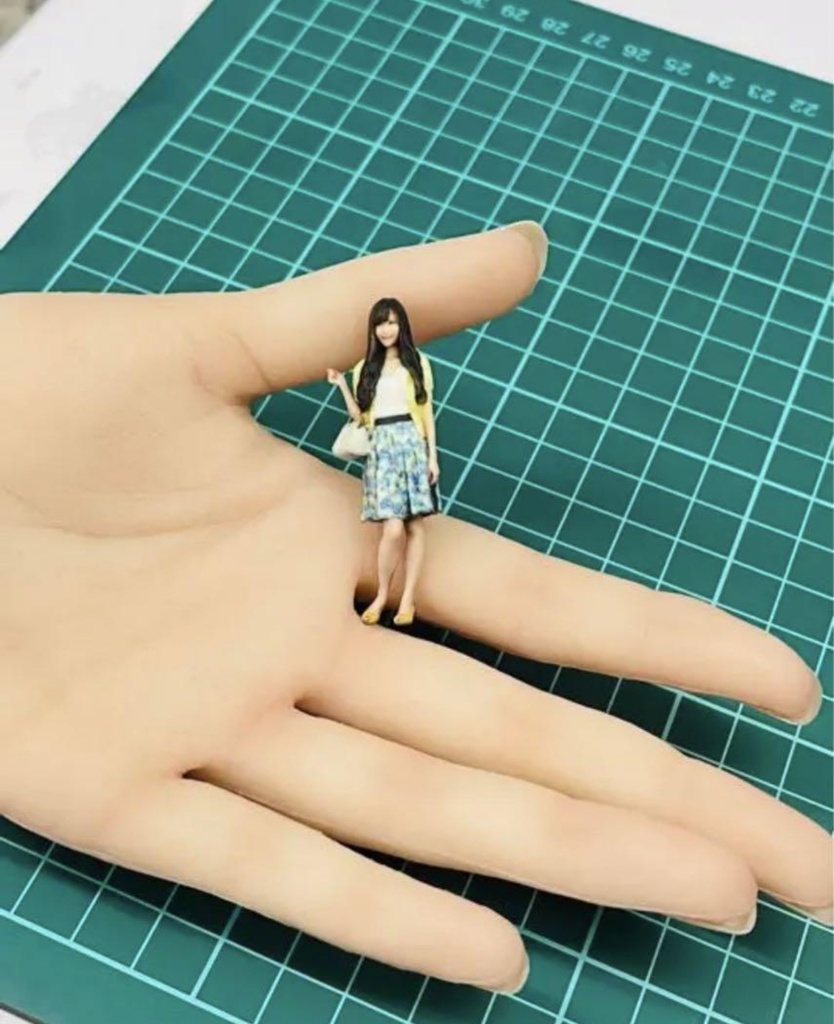 1/32 79-1 フィギュア リアルフィギュア 完成品 塗装済完成品 ミニチュアイメージ ミニカーに ジオラマに 3Dフィギュア 3D人物 人物3D フルカラー3Dプリンター