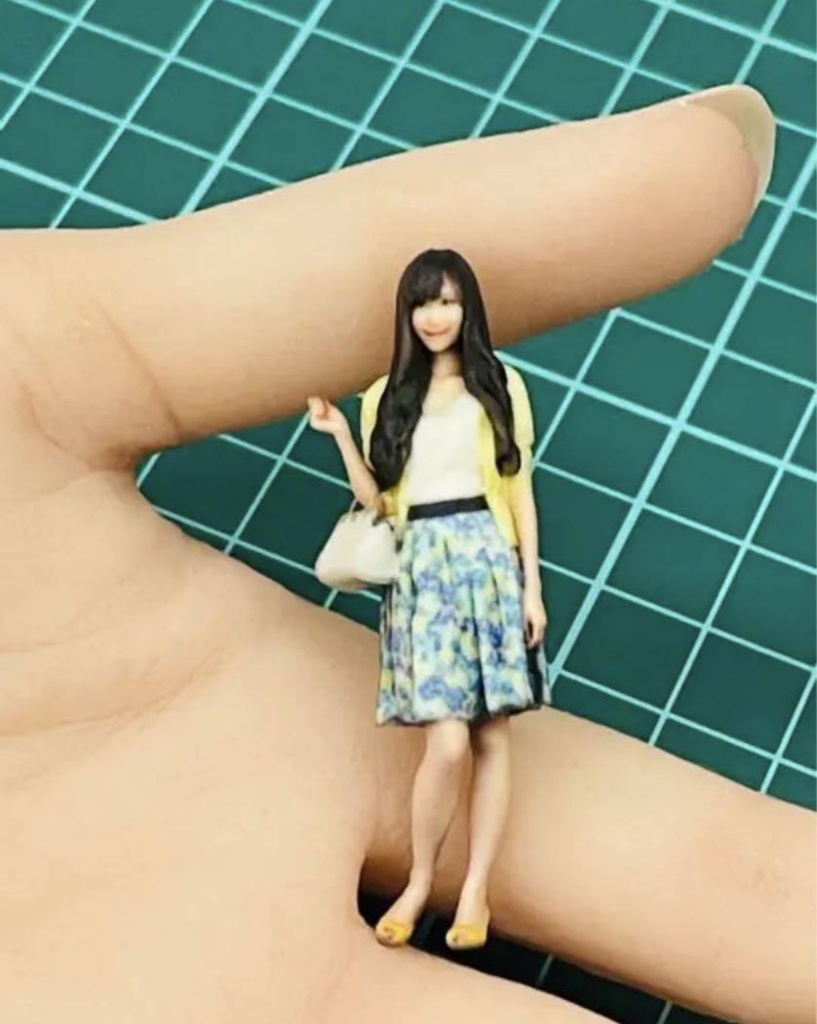 1/32 79-1 フィギュア リアルフィギュア 完成品 塗装済完成品 ミニチュアイメージ ミニカーに ジオラマに 3Dフィギュア 3D人物 人物3D フルカラー3Dプリンター