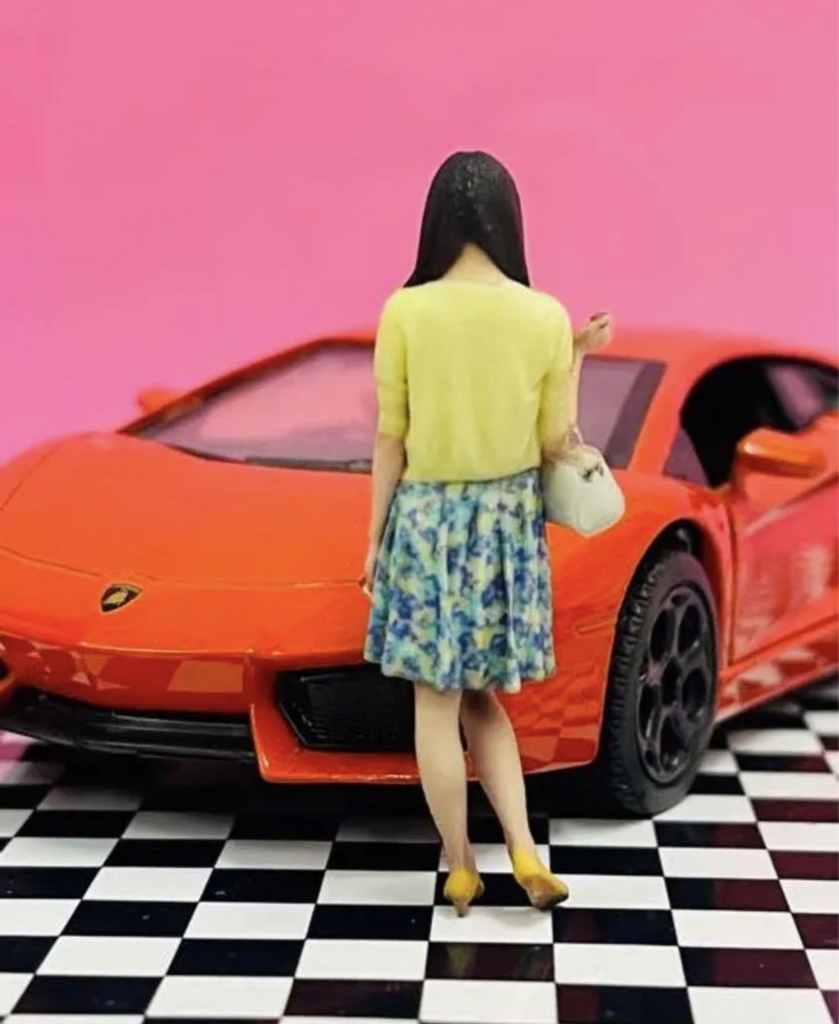 1/32 79-1 フィギュア リアルフィギュア 完成品 塗装済完成品 ミニチュアイメージ ミニカーに ジオラマに 3Dフィギュア 3D人物 人物3D フルカラー3Dプリンター