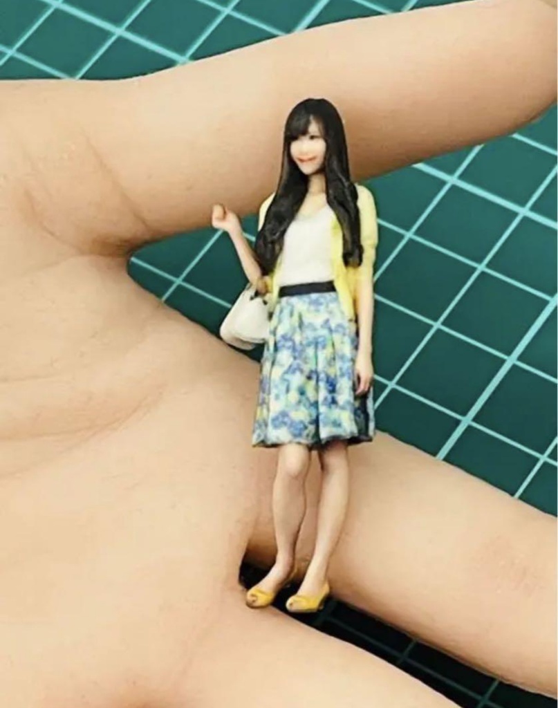 1/32 79-1 フィギュア リアルフィギュア 完成品 塗装済完成品 ミニチュアイメージ ミニカーに ジオラマに 3Dフィギュア 3D人物 人物3D フルカラー3Dプリンター