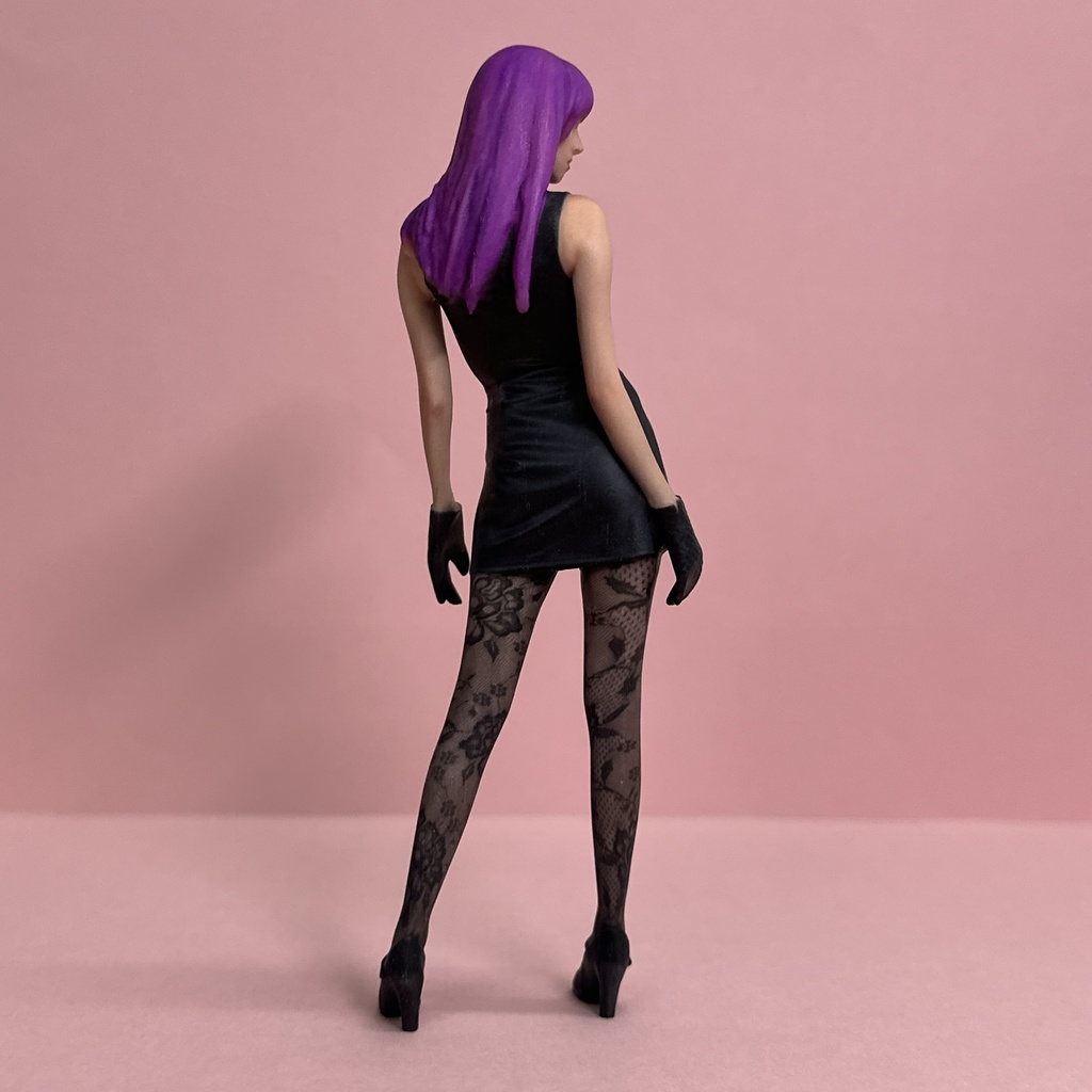 1/12 R4 フィギュア リアルフィギュア 完成品 ミニチュアイメージ ミニカーに ジオラマに 塗装済完成品 3Dフィギュア 3Dプリンター フルカラー3Dプリンター 3D人物 人物3D