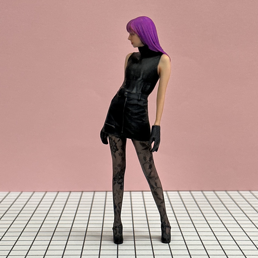 1/12 R4 フィギュア リアルフィギュア 完成品 ミニチュアイメージ ミニカーに ジオラマに 塗装済完成品 3Dフィギュア 3Dプリンター フルカラー3Dプリンター 3D人物 人物3D