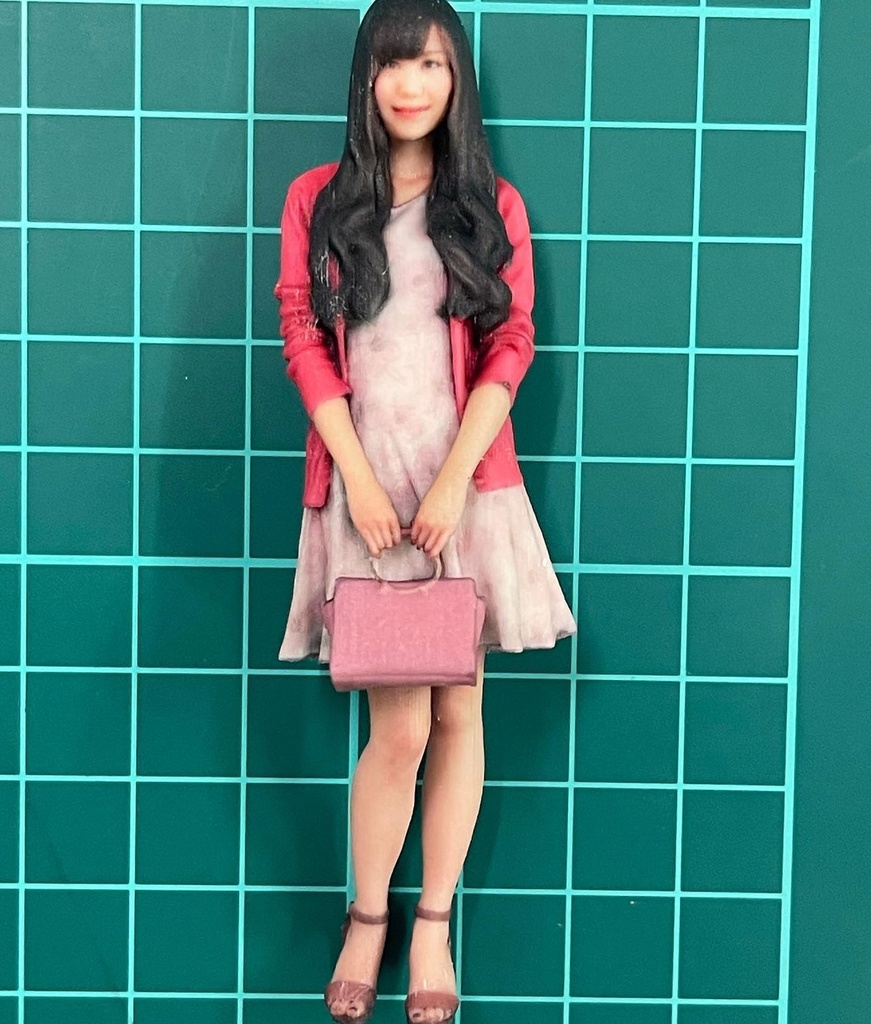 1/18 71-2 フィギュア リアルフィギュア ミニカーに 完成品 ミニチュアイメージ 塗装済完成品 3Dフィギュア 3D人物 人物3D フルカラー3Dプリンター