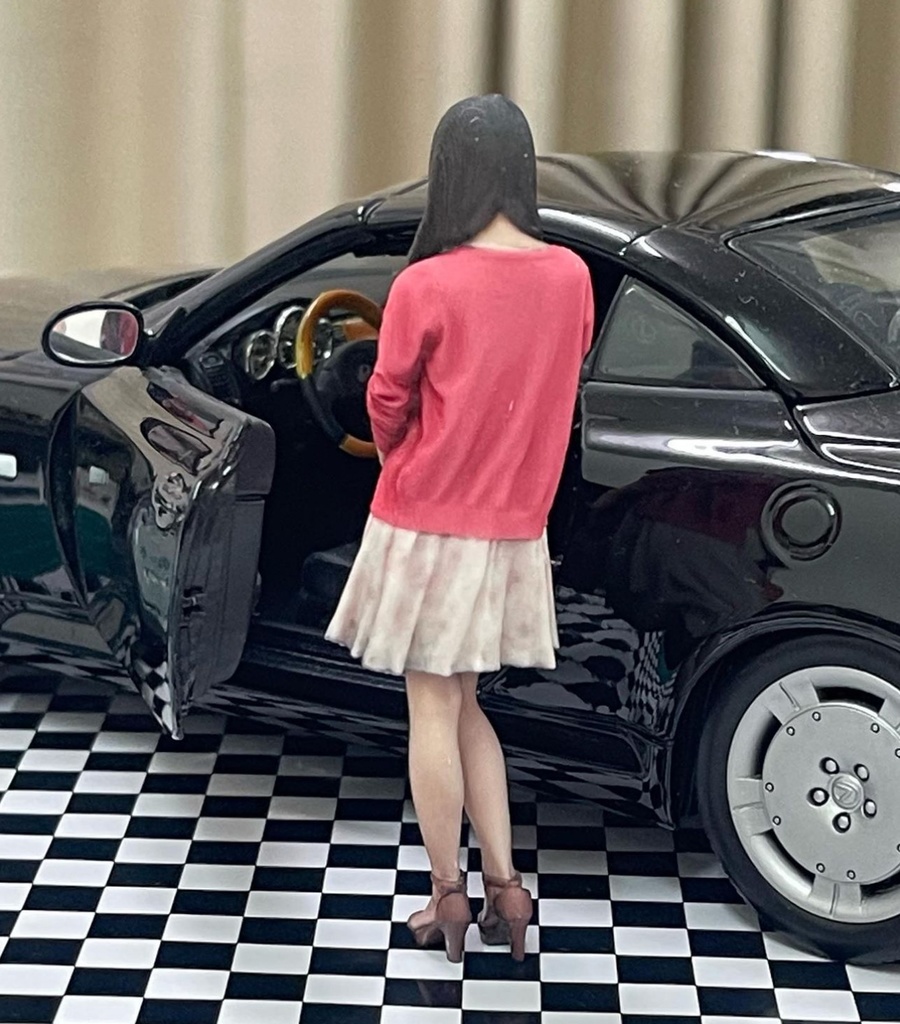 1/18 71-2 フィギュア リアルフィギュア ミニカーに 完成品 ミニチュアイメージ 塗装済完成品 3Dフィギュア 3D人物 人物3D フルカラー3Dプリンター